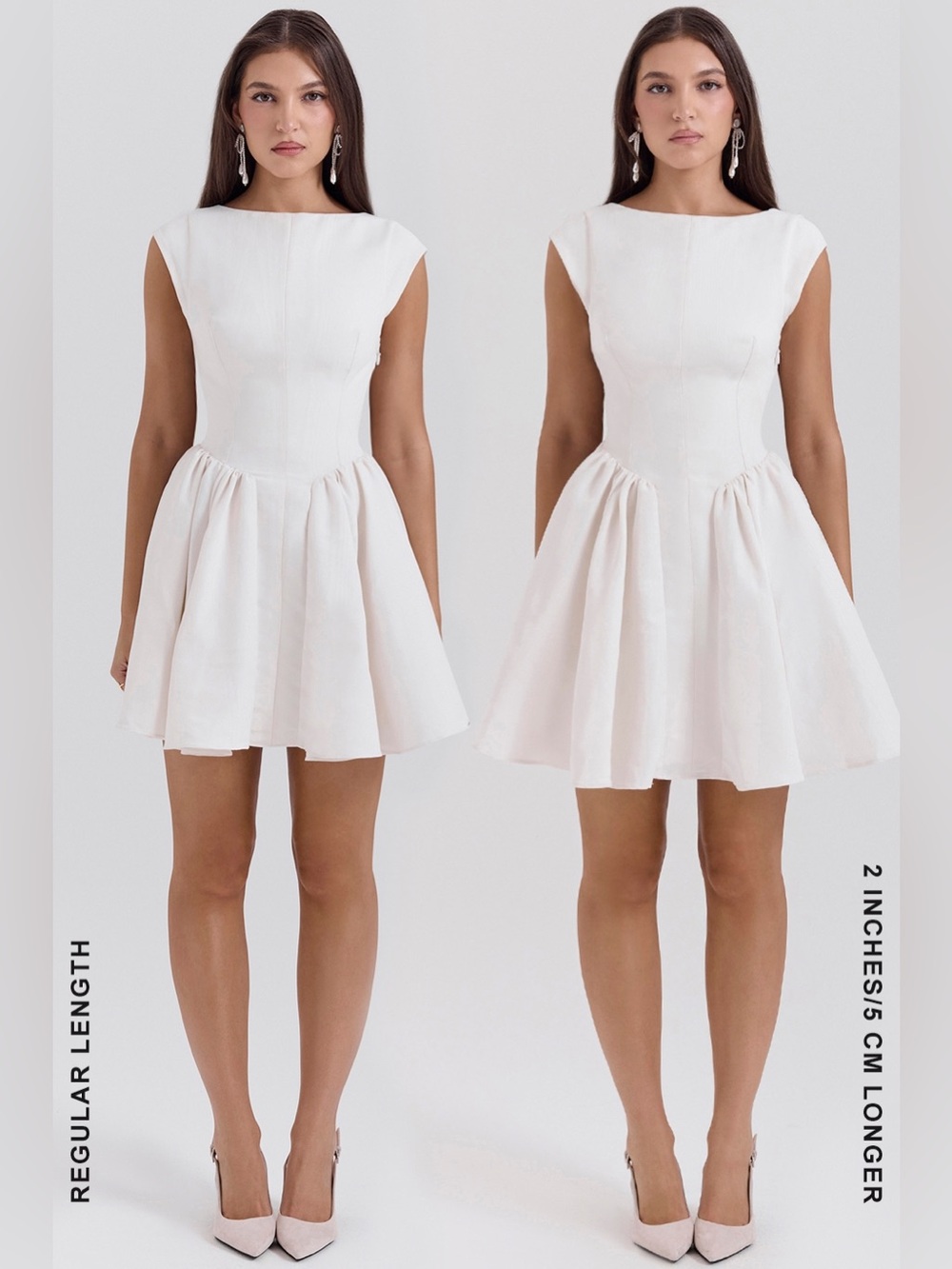 HOUSE OF CB 'Enchant' White Open Back Mini Dress NWOT size XL regular length - Picture 3 of 12
